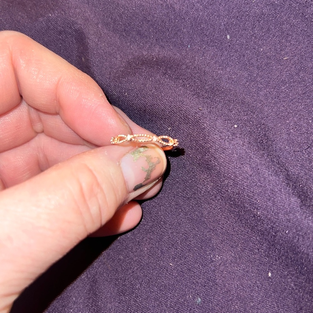 Rose gold ring new